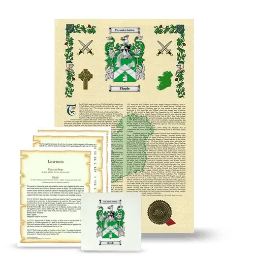 Floyde Armorial, Symbolism and Large Ceramic Tile