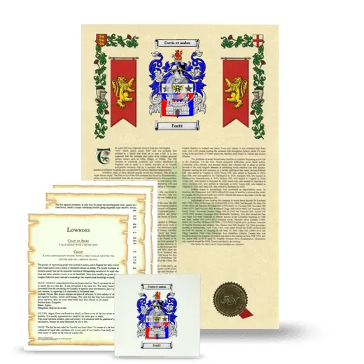 Fortt Armorial, Symbolism and Large Ceramic Tile