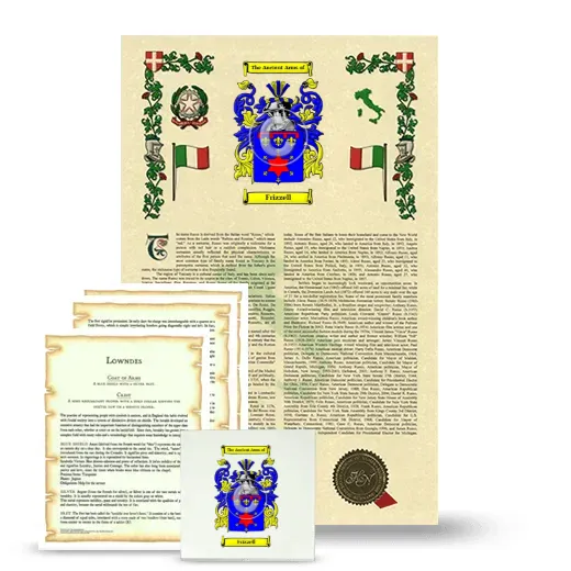 Frizzell Armorial, Symbolism and Large Ceramic Tile