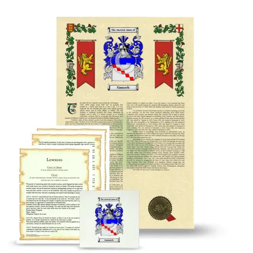 Gamach Armorial, Symbolism and Large Ceramic Tile