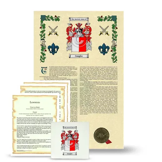 Gaugler Armorial, Symbolism and Large Ceramic Tile