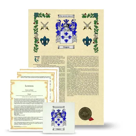 Gingras Armorial, Symbolism and Large Ceramic Tile