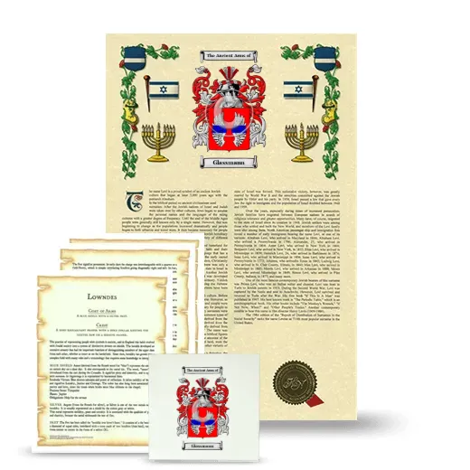 Glassmann Armorial, Symbolism and Large Ceramic Tile