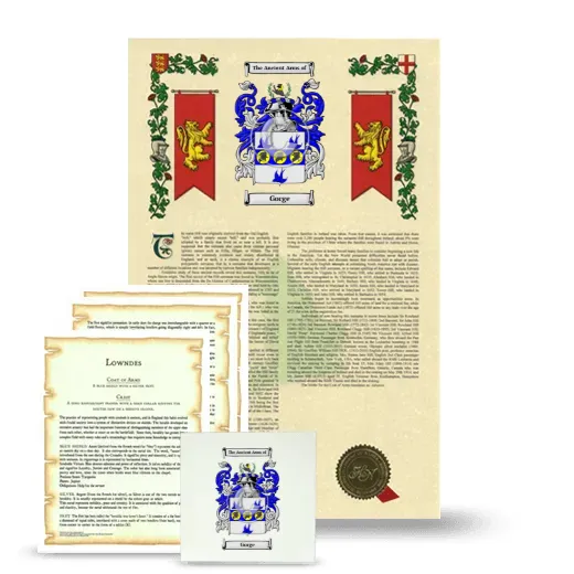 Gorge Armorial, Symbolism and Large Ceramic Tile