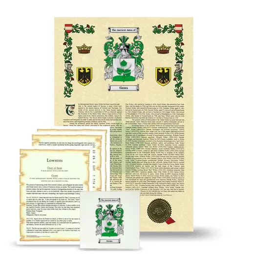 Gross Armorial, Symbolism and Large Ceramic Tile