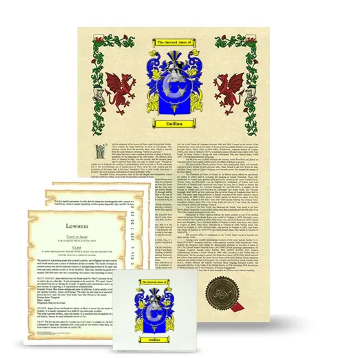 Guillan Armorial, Symbolism and Large Ceramic Tile