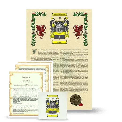 Gynn Armorial, Symbolism and Large Ceramic Tile