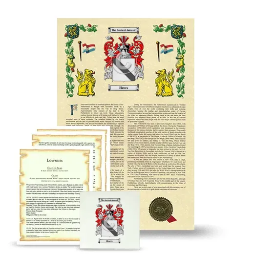 Heers Armorial, Symbolism and Large Ceramic Tile