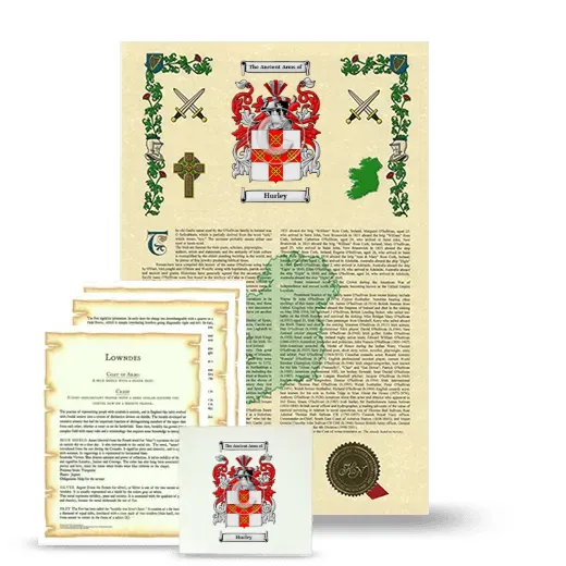 Hurley Armorial, Symbolism and Large Ceramic Tile