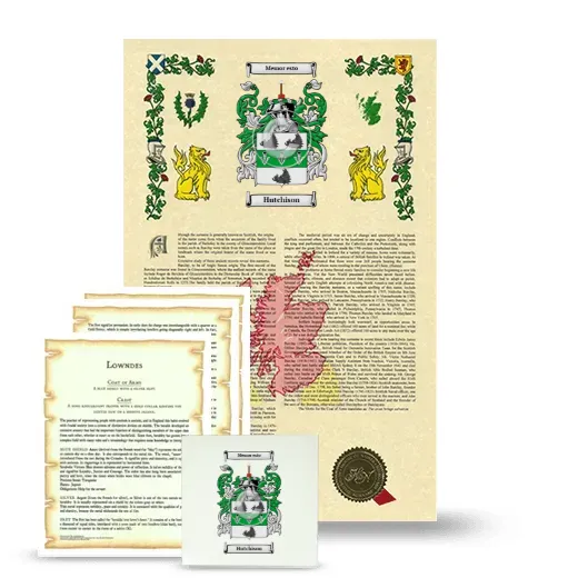 Hutchison Armorial, Symbolism and Large Ceramic Tile