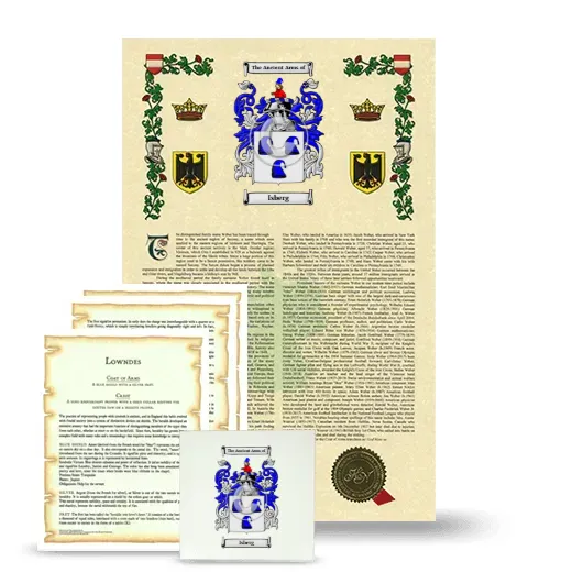 Isberg Armorial, Symbolism and Large Ceramic Tile