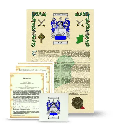 Kayla Armorial, Symbolism and Large Ceramic Tile