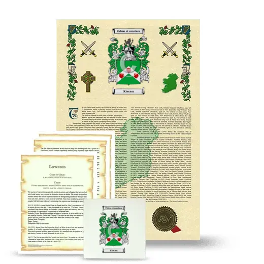 Kieran Armorial, Symbolism and Large Ceramic Tile