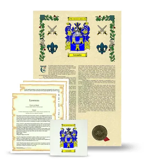 Lecombe Armorial, Symbolism and Large Ceramic Tile