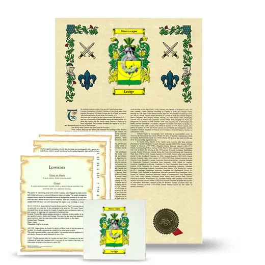 Levige Armorial, Symbolism and Large Ceramic Tile