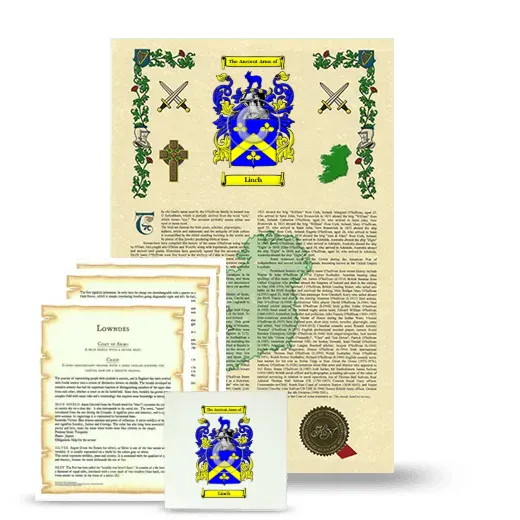 Linch Armorial, Symbolism and Large Ceramic Tile