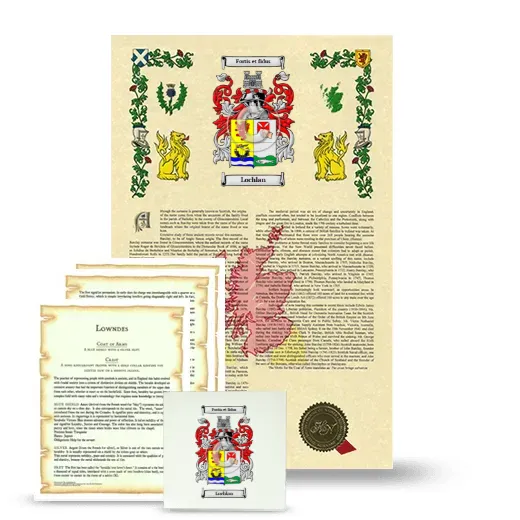 Lochlan Armorial, Symbolism and Large Ceramic Tile