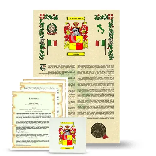 Lucani Armorial, Symbolism and Large Ceramic Tile