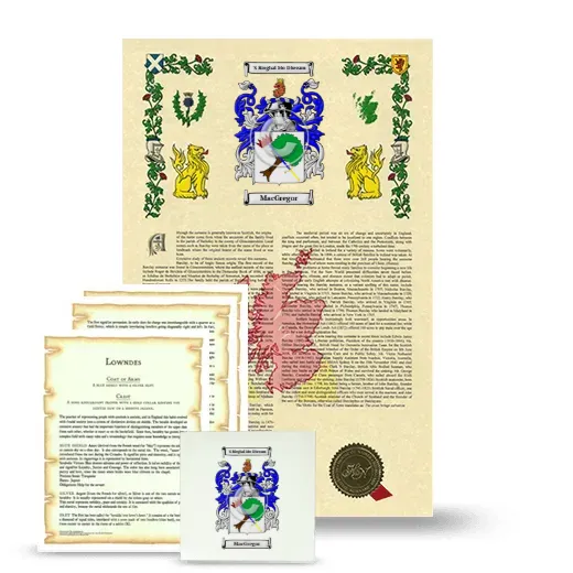 MacGregor Armorial, Symbolism and Large Ceramic Tile