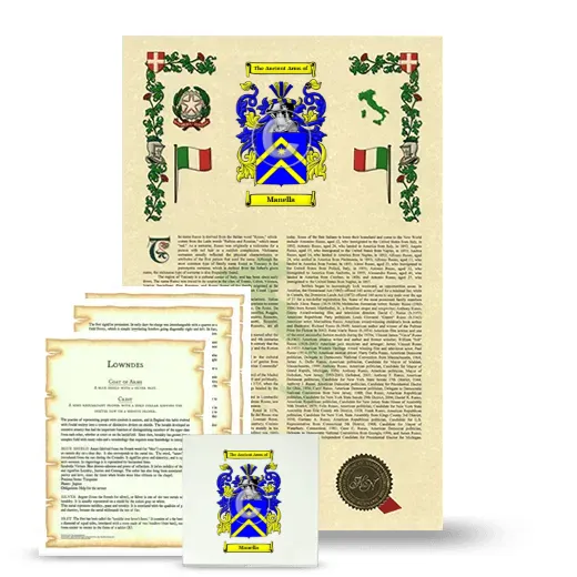 Manella Armorial, Symbolism and Large Ceramic Tile