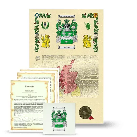 McAbe Armorial, Symbolism and Large Ceramic Tile