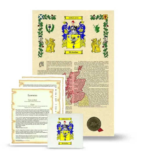 McAuslan Armorial, Symbolism and Large Ceramic Tile