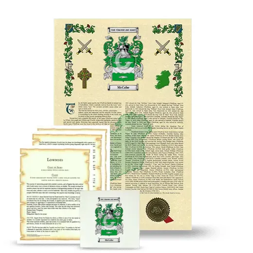 McCabe Armorial, Symbolism and Large Ceramic Tile