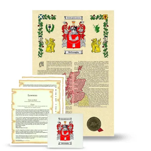 McConaghy Armorial, Symbolism and Large Ceramic Tile