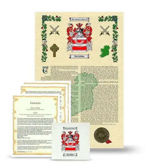 McCubbin Armorial, Symbolism and Large Ceramic Tile