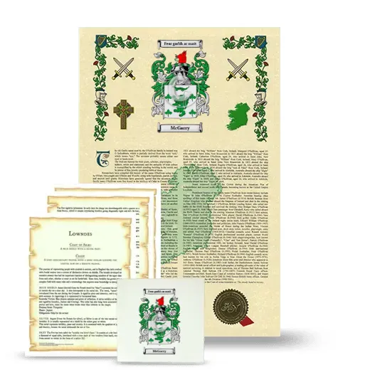 McGarry Armorial, Symbolism and Large Ceramic Tile