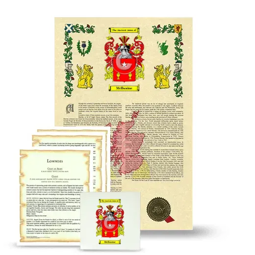 McIlwaine Armorial, Symbolism and Large Ceramic Tile