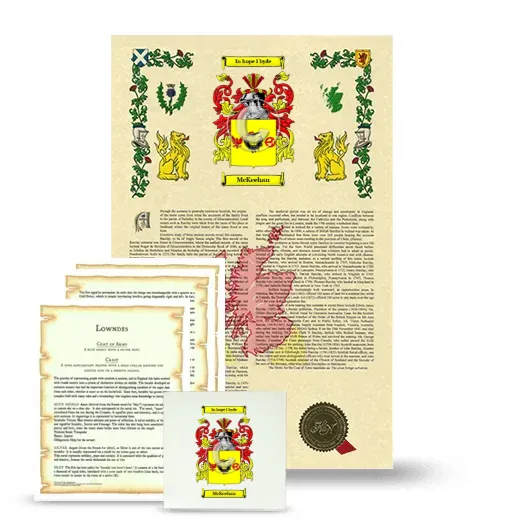 McKeehan Armorial, Symbolism and Large Ceramic Tile