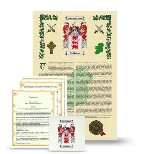 McMahan Armorial, Symbolism and Large Ceramic Tile