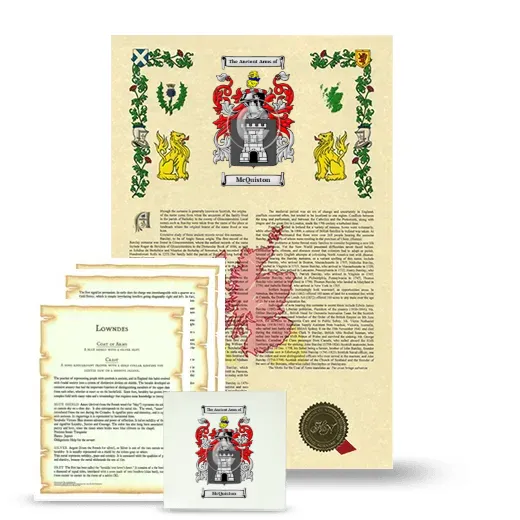 McQuiston Armorial, Symbolism and Large Ceramic Tile