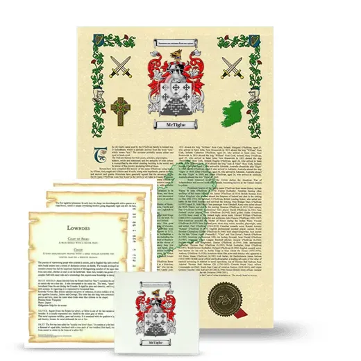 McTighe Armorial, Symbolism and Large Ceramic Tile