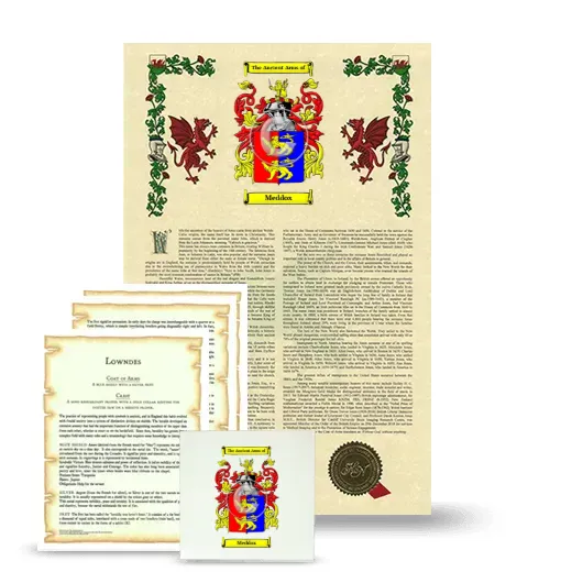 Meddox Armorial, Symbolism and Large Ceramic Tile