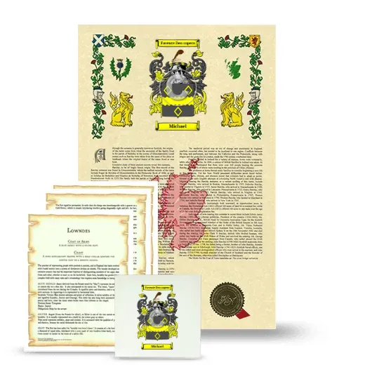 Michael Armorial, Symbolism and Large Ceramic Tile