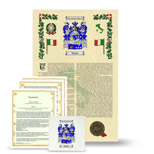 Monica Armorial, Symbolism and Large Ceramic Tile