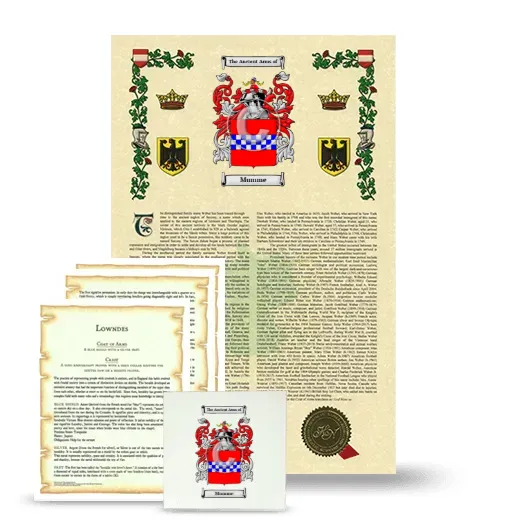 Mumme Armorial, Symbolism and Large Ceramic Tile