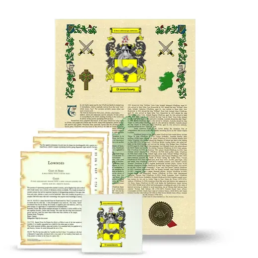 O morrissey Armorial, Symbolism and Large Ceramic Tile
