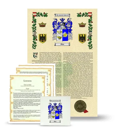 Ober Armorial, Symbolism and Large Ceramic Tile