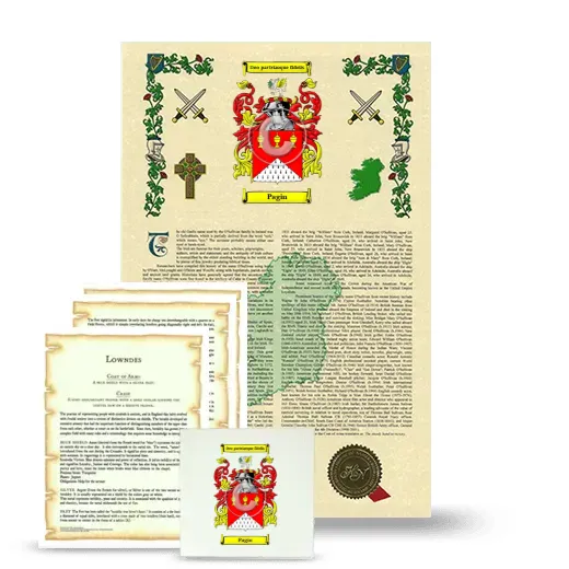 Pagin Armorial, Symbolism and Large Ceramic Tile