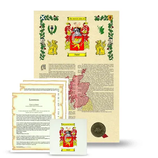 Patel Armorial, Symbolism and Large Ceramic Tile