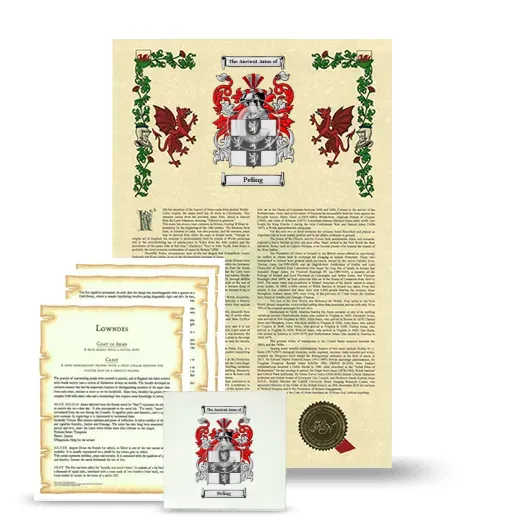 Peling Armorial, Symbolism and Large Ceramic Tile