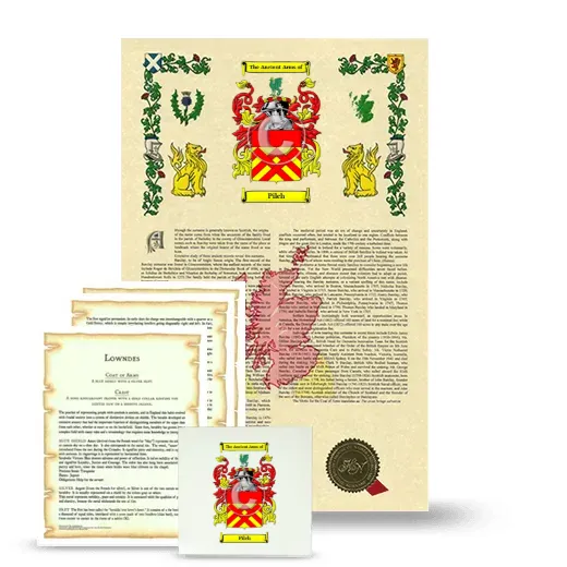 Pilch Armorial, Symbolism and Large Ceramic Tile