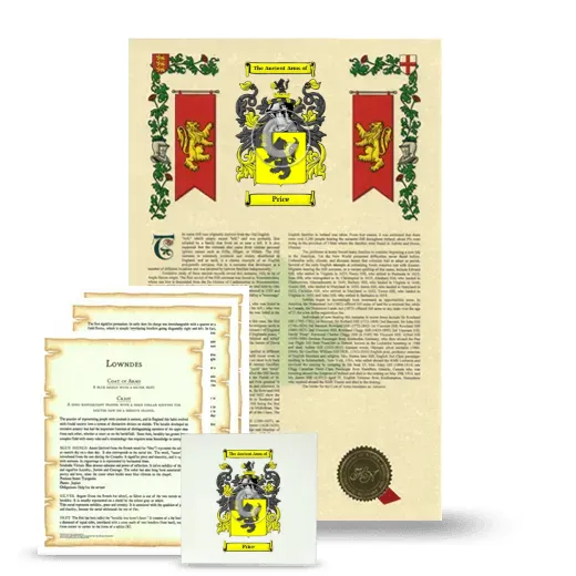 Price Armorial, Symbolism and Large Ceramic Tile