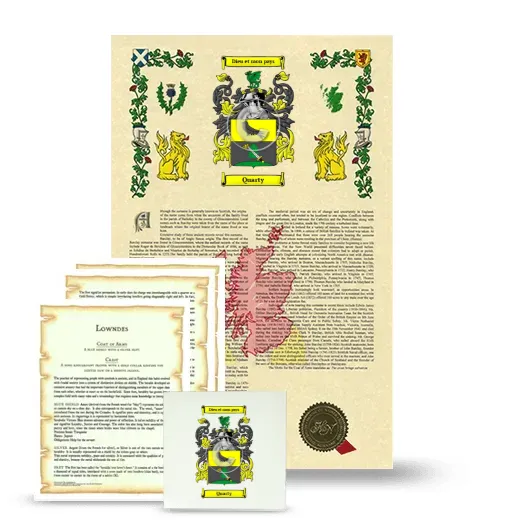 Quarty Armorial, Symbolism and Large Ceramic Tile