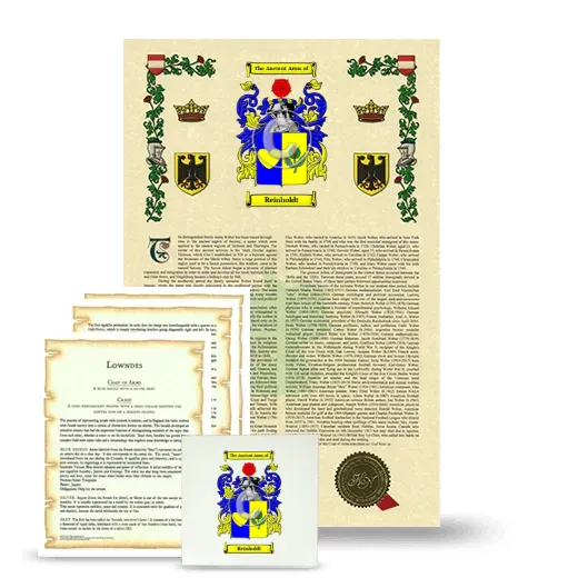 Reinholdt Armorial, Symbolism and Large Ceramic Tile