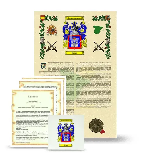 Reyes Armorial, Symbolism and Large Ceramic Tile