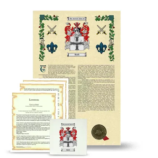 Roch Armorial, Symbolism and Large Ceramic Tile